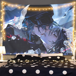 无期迷途德雷雅诺克斯夜莺小鸟副官挂布挂毯背景布卧室床头装饰布