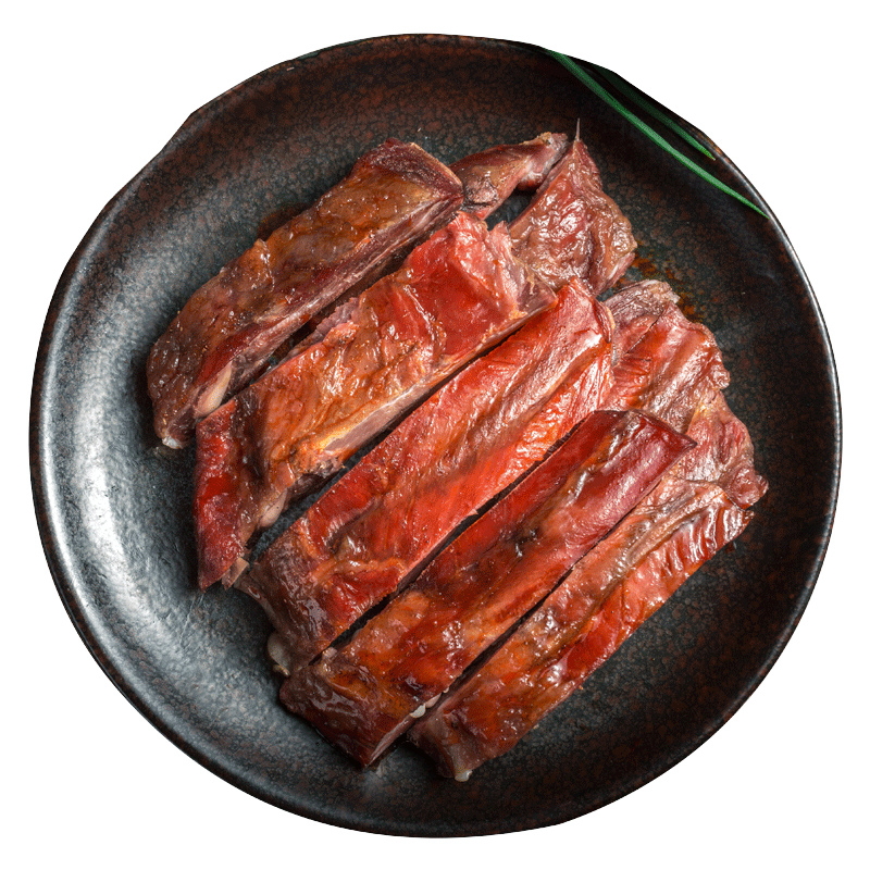陈二洋四川特产柴火烟熏排骨