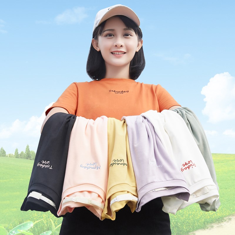 雨那秋短袖女2018新款T恤宽松纯棉半袖绣花百搭小清新学生上衣夏在类目 女装/女士精品, T恤中 - 来自Buy2taobao.com提供专业的淘宝代购服务
