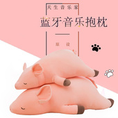 音乐抱枕头毛绒玩具公仔玩偶布娃娃兔子熊熊猪猪仓鼠猫狗生肖礼物
