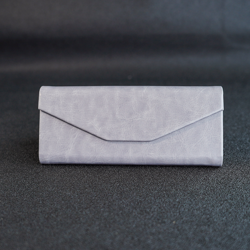 太阳镜镜盒大框架眼镜盒时尚磁吸翻盖可折叠三角近视眼镜收纳盒子