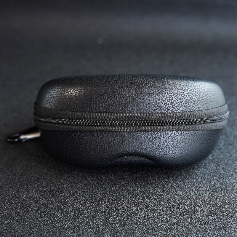 高端便携抗压黑色男女通用眼镜盒