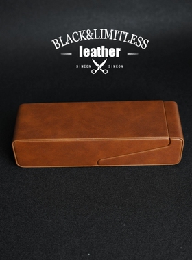 创意翻盖眼镜盒手机支架款追剧神器便携抗压防压女生轻便设计感男