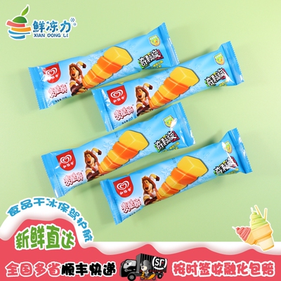 和路雪麦酷狮奇彩炫甜橙冰棍-