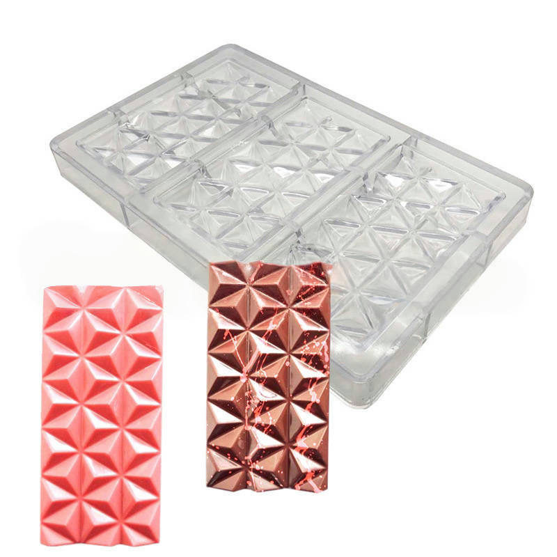 网红翻糖巧克力模具亚克力透明塑料朱古力烘焙蛋糕装扮甜品台翻模