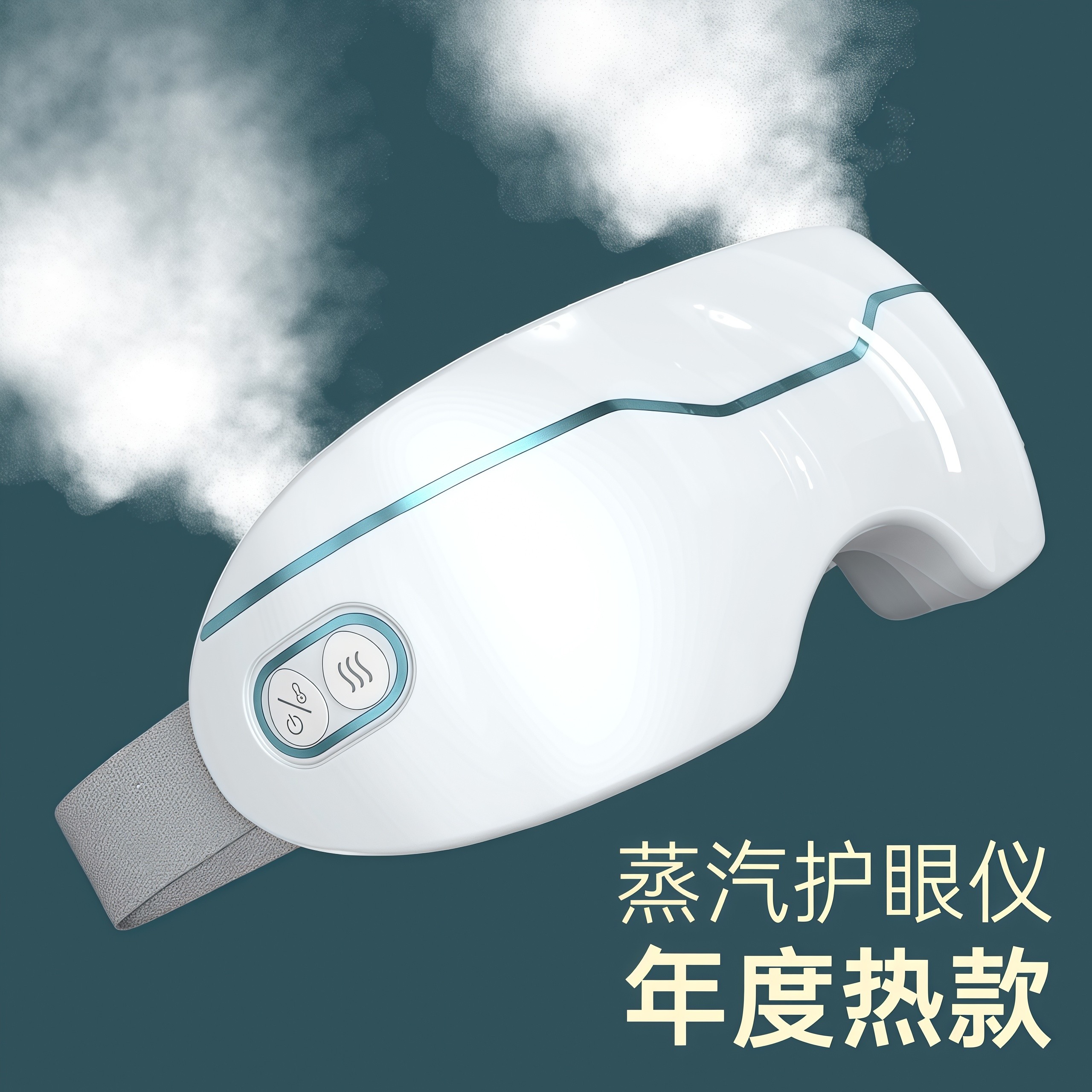 智能蒸汽护眼仪雾化热敷眼罩