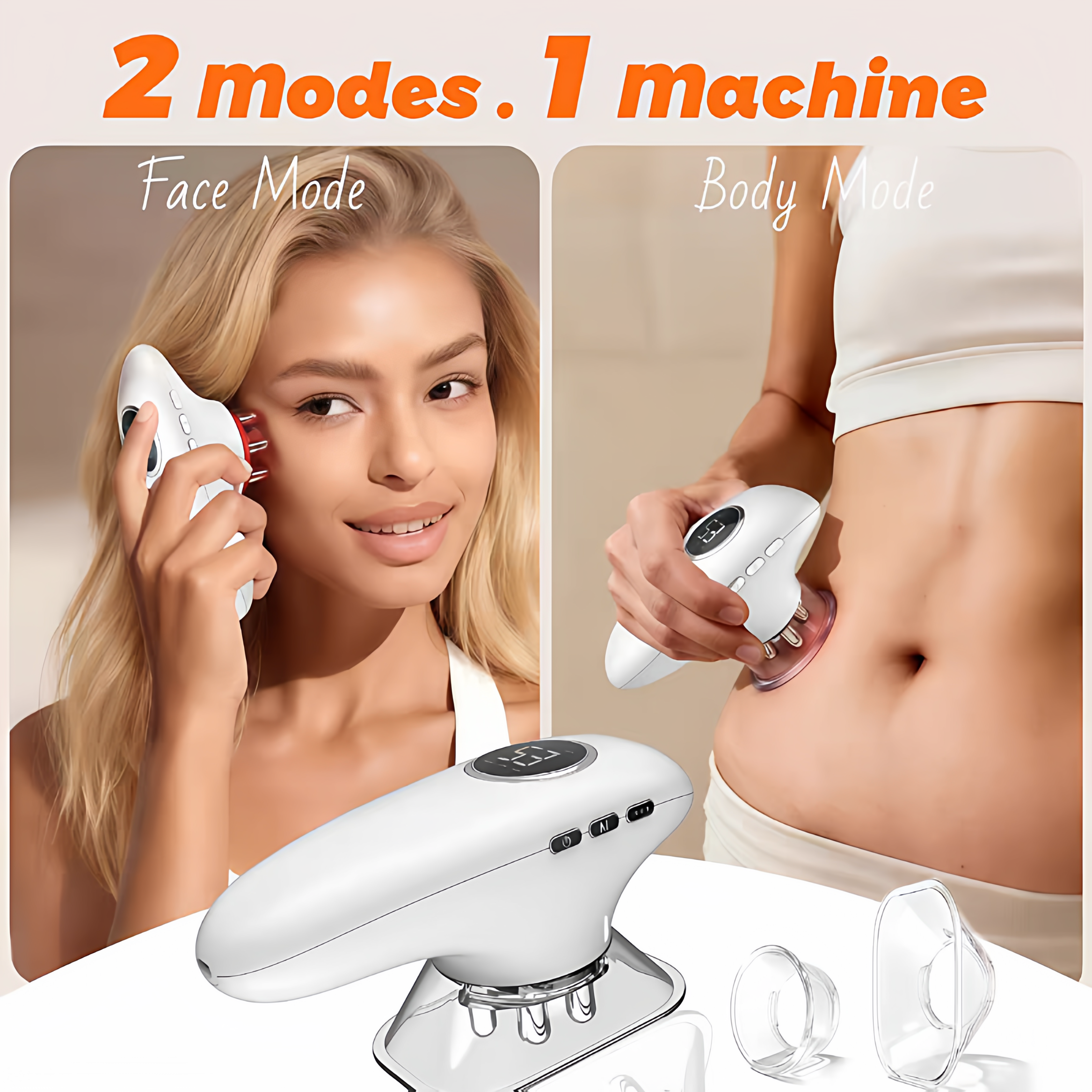 EMS微电流负压吸脂瘦脸甩脂机加热瘦身仪震动瘦身机瘦肚子神器