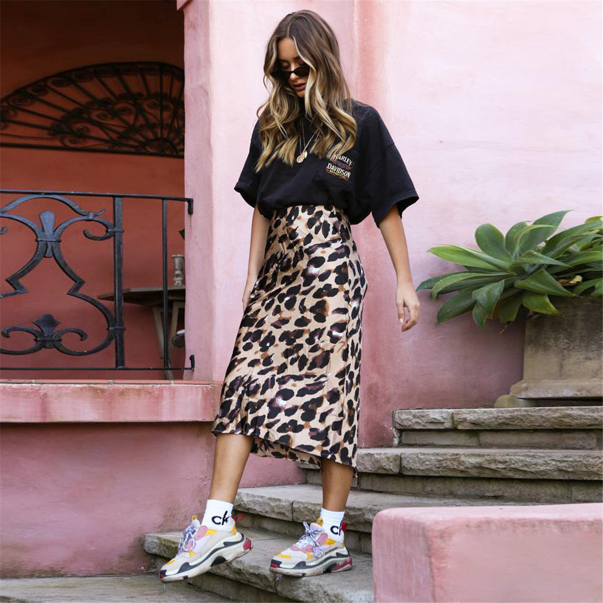 street shoot holiday wind leopard bag hip skirt female D4832in the Women's clothing/Boutique , Skirts  category - from Buy2taobao.com to provide professional Taobao agent buy service