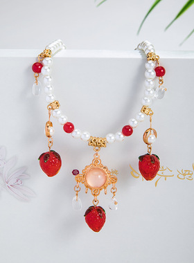 汉服璎珞古风项链女明制配饰