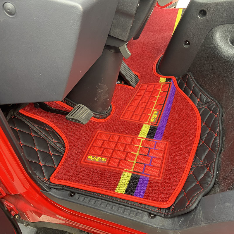 中国重汽成都王牌腾狮777B757B737B力狮瑞狮豪曼H3M3自卸货车脚垫