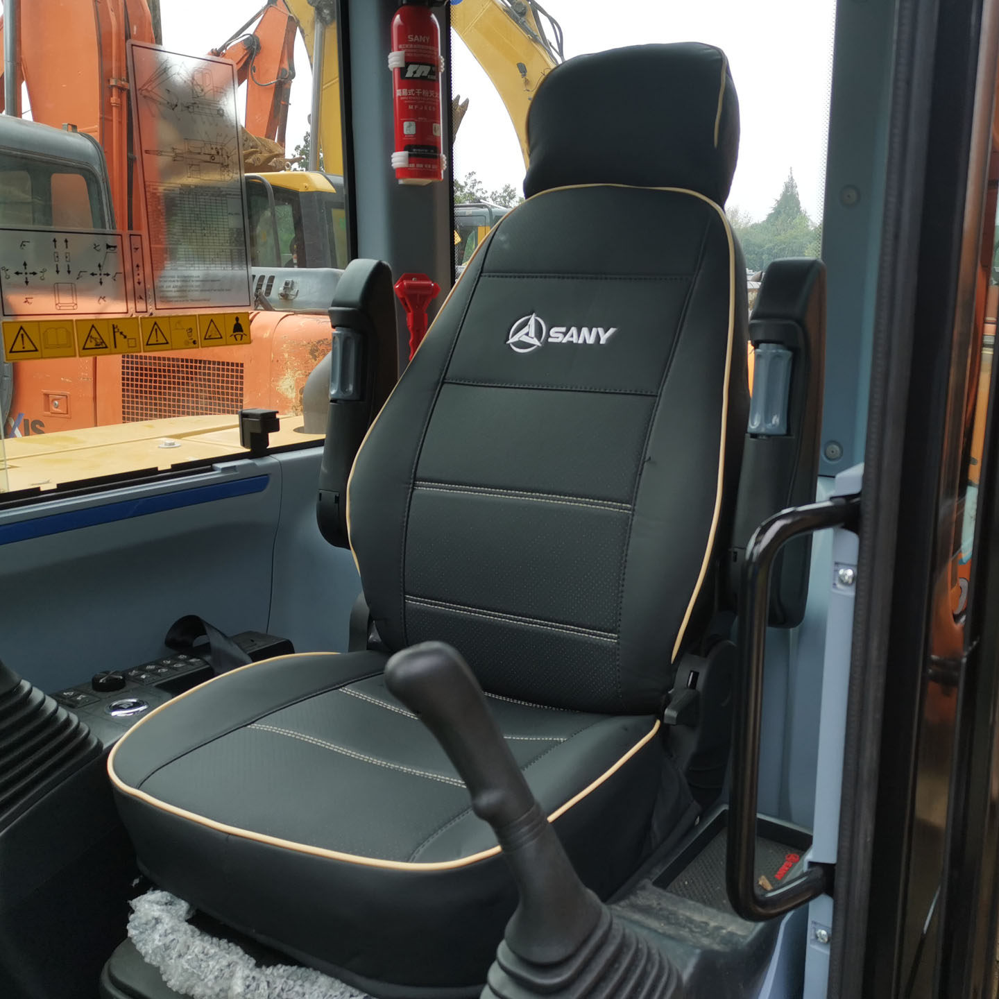 三一挖掘机座套SY65/135/275/200/205/215/375/600/650挖机坐垫套