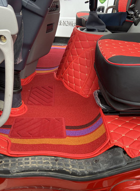 南骏瑞宇K50D R60D红岩杰豹杰卡东风华神T5T3HV5DV3DV5全包围脚垫