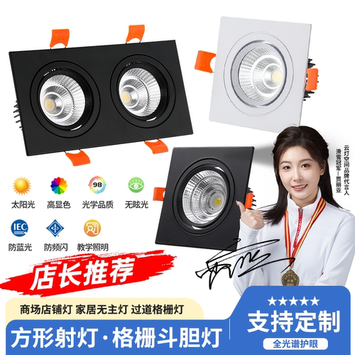 极有家优选家装商用高回购方射灯