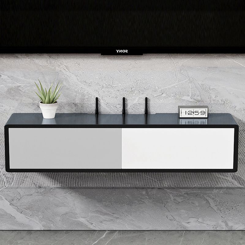 实木wifi路由器盒子收纳盒壁挂式装饰置物架墙上悬空电线插座遮挡