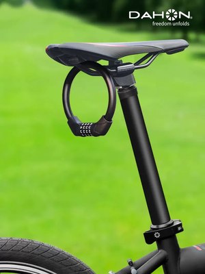 Dahon/大行防盗环形密码锁钢缆锁