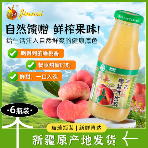 新疆特色饮品蟠桃汁童健康果蔬汁0脂肪果蔬汁饮料葡萄汁 - 封面
