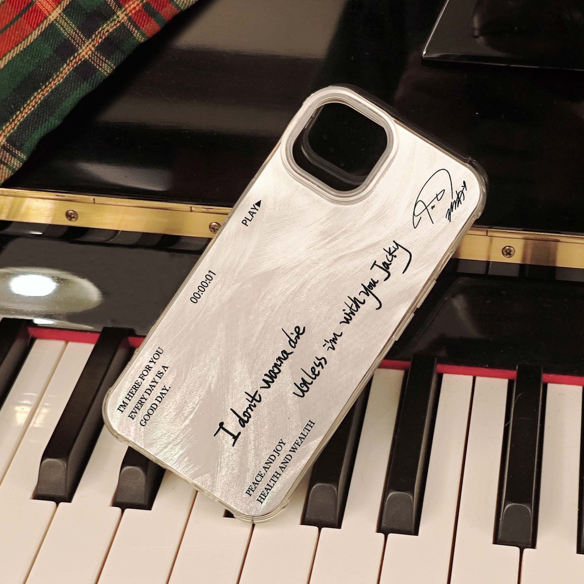 王嘉尔语录同款手机壳所有型号