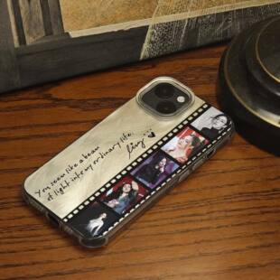 泰星邝玲玲胶片同款镜面适用于华为荣耀OPPOVI苹果小米红米手机壳