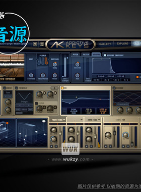 音源 XLN Audio Addictive Keys v1.7.1（ADD钢琴键盘）