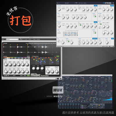 打包3款音源插件Loomer