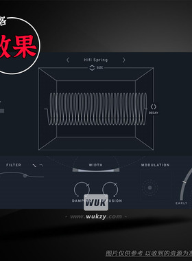 独特算法空间混响效果器插件丨Klevgrand Walls v1.0.0