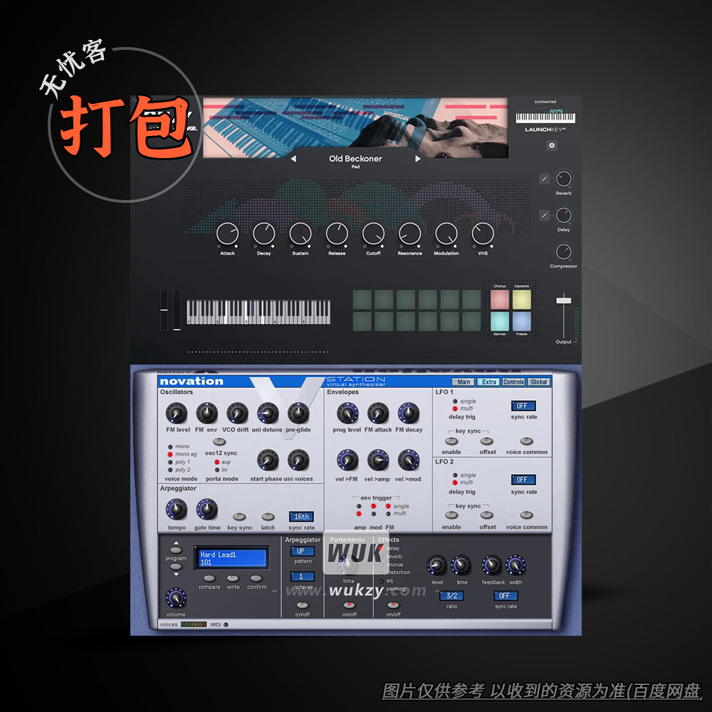 打包Novation音源合集图片
