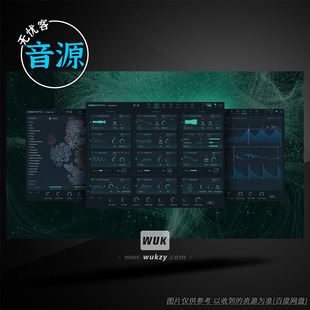 半模块化渐变氛围合成器 Native 6.0.2 Absynth Instruments