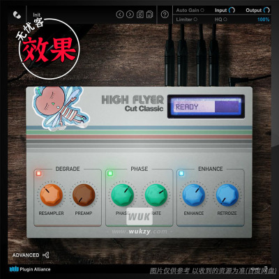 Plugin Alliance Cut Classic High Flyer（多效移相采样增强器）