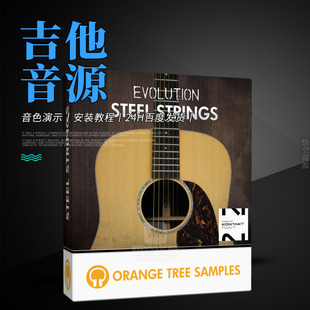 橘子树钢弦原声吉他OrangeTree Samples Evolution Steel Strings