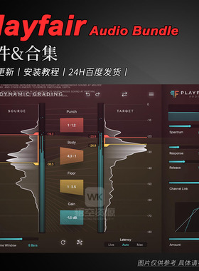 动态区域曲线重绘 瞬态整形器丨Playfair Audio Dynamic Grading