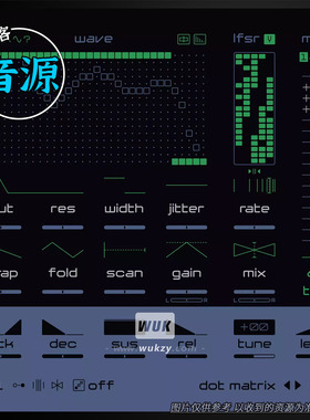 音源丨Fors Junior v1.0（复古掌上游戏机音源）（W+M）