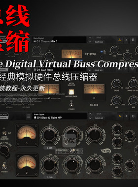 板岩Slate Digital Virtual Buss Compressors总线压缩效果器插件
