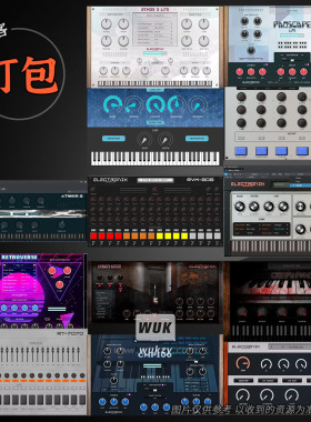 打包20款Electronik Sound Lab音源 808 Bass-Atmos-Retro-CREEPY