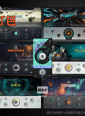 打包14款合集 uJAM VOXCRAFT\Finisher\UFX\BOOST\DISTORT\LOFI