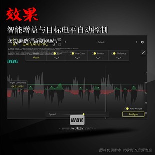Noiseworks GainAimPro AI驱动音量自动化去齿音去噪音Win