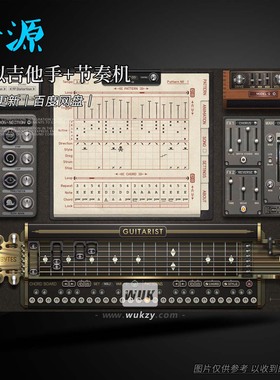 音源丨Sugar Bytes Guitarist 1.1.1（虚拟吉他手+节奏机）