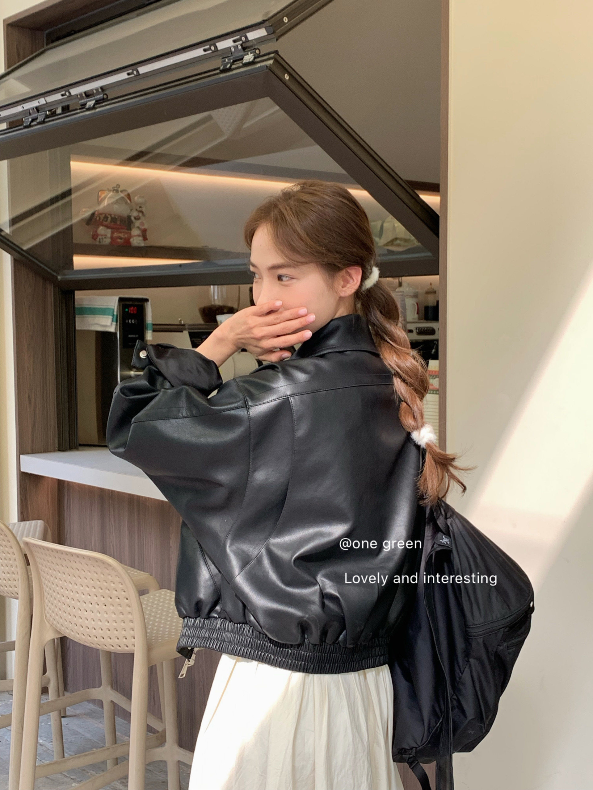 小圈口毛绒马尾辫小号发圈头绳