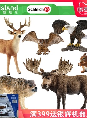 Schleich思乐Wildlife系列 野生森林动物系列 仿真模型儿童玩具6