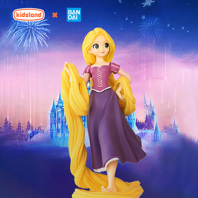 万代BANDAI迪士尼长发公主乐佩手办娃娃人偶模型手办摆件