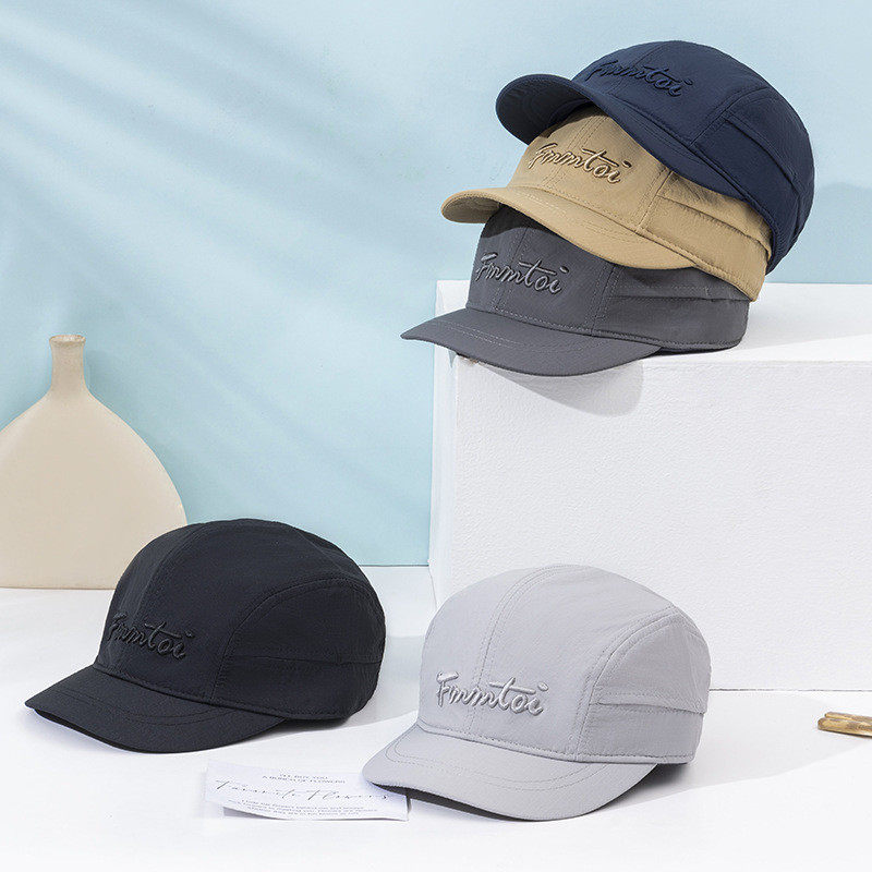 男士短帽檐鸭舌帽速干薄款后封口休闲百搭帅气时尚棒球帽新款,运动/瑜伽/健身/球迷用品,棒球帽,淘宝优惠券,粉丝福利购,淘宝优惠卷