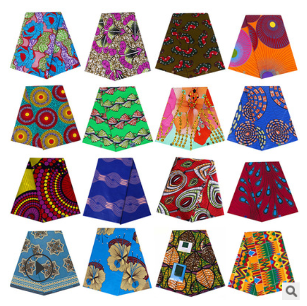 3码african wax cotton cloth substitutes idea for非洲全棉蜡布