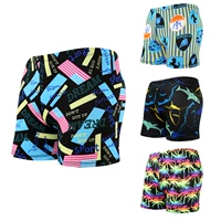 Đồ bơi nam Boxer Loose Kích thước lớn Quần bơi Đồ bơi mới In Quần short dành cho người lớn Bơi Beach - Nam bơi đầm đồ bơi nam