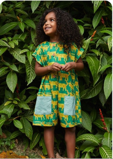 定制非洲时尚女童服装连体裤女孩短袖印花连体裤African clothes