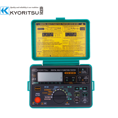 日本共立kyoritsu KEW6010B 6011A多功能测试仪导通绝缘回路电阻