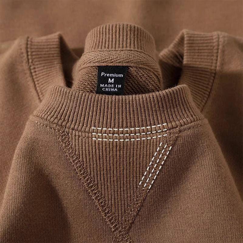 MAROLIO~力荐！被人追着问！340g重磅美式卫衣男女简约长袖秋季