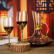 大号2支套装 轻奢家用珐琅彩水晶玻璃红酒杯高脚杯 欧式 创意醒酒器