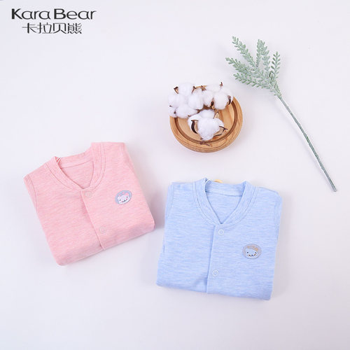 卡拉贝熊男宝宝童装新款哈衣