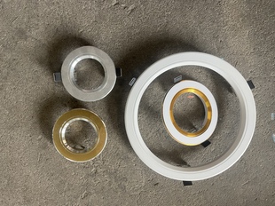 LED筒灯补救圈筒灯开孔补救射灯支架面环灯罩开错孔