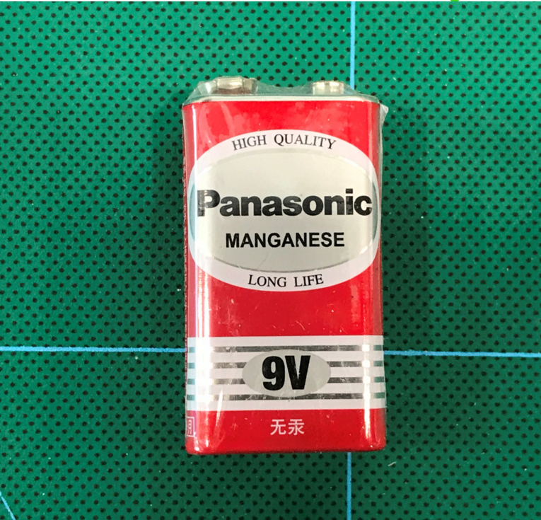 松下 9v碳性电池 无线门铃电池 万用表电池 玩具遥控电池 玩具电