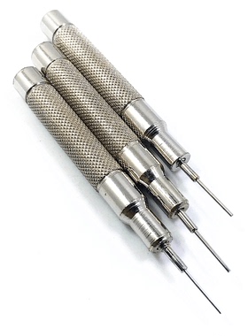 修表工具 拆表带钢带冲头 冲子 大号冲针 冲针头可旋转更换